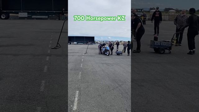 CLOSE CALL for 700 HP Turbo Kawasaki KZ Drag Bike!