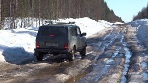 дорога в начале апреля Патракеевка - Лапоминка19г