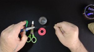 Крючковяз, петлевяз, заготовка поводков на фидер.