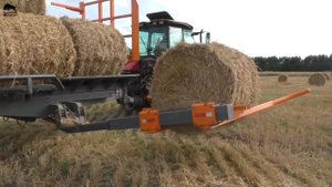 Подборщик-транспортировщик рулонов  TRB20L - один из ключей к повышению прибыльности в хозяйстве