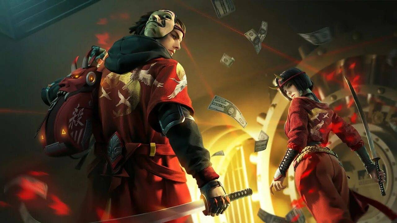 Free Fire игра с девушкой по сетке