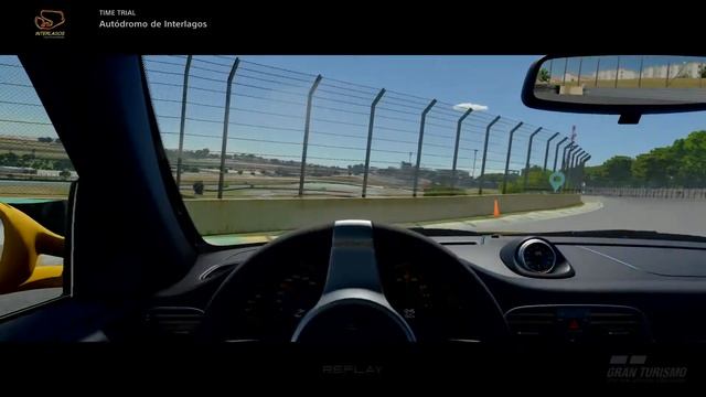 2009 Porsche 911 GT3 Power-slide/Drift @ Autodromo De Interlagos смотреть онлайн