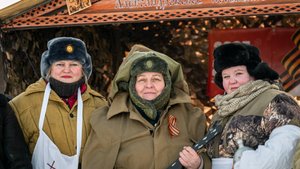 Частушки. Фестиваль «У солдатского костра» в Краснинском районе Липецкой области 8 февраля 2025г.