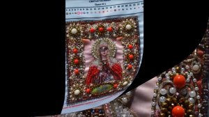 133.  СВ. ТАТЬЯНА ( образа в каменьях )