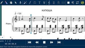 Разбор песни Катюша на фортепиано