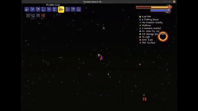 solar eclips vs piranha gun in terraria смотреть онлайн