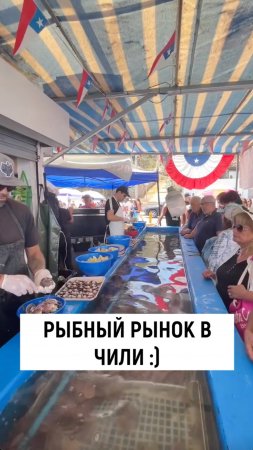 Рыбный рынок в Чили