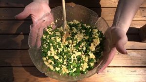 Весенние ВАРЕНИКИ С ЛУКОМ И ЯЙЦОМ!