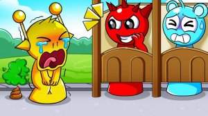 Спрунки - Мультики про Спрунке издеваются над ЖЕЛТЫМ| МУЛЬТФИЛЬМЫ SPRUNKI