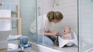 Ванночка-лежак для купания 2 в 1  Angelcare Baby Bathtub