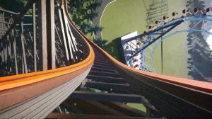Wildfire - RMC-Style Wooden "Topper Track" Coaster | Planet Coaster