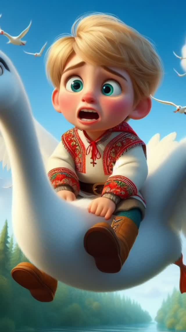 Гуси-Лебеди. Сказка для детей. смотреть онлайн