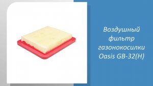 Воздушный фильтр газонокосилки Oasis GB-32(H)