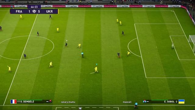 EURO 2020 FRANCE - UKRAINE PES2021 смотреть онлайн