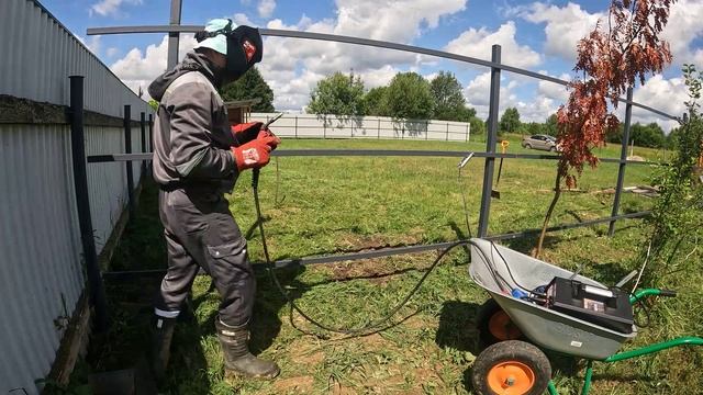 Учимся варить! Крепим профлист