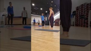 Yoga | Урок Йоги 🙏 #video #love #yoga #workout #om #fun #smile #energy #happy #life  #reels