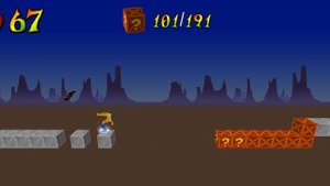 Crash Bandicoot - Back In Time Fan Game: Custom Level: Neon Desert By Envy123