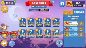 Angry Birds Friends. Lovebirds Tournament (13.02.2025). Все уровни 3 звезды. Прохождение от SAFa