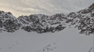 Снежные следы снегоступов