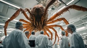 “The Shrimpzilla”  AI-generated music video  Runway Gen-2