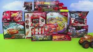 Распаковка машинок. Молния Маккуин. Тачки