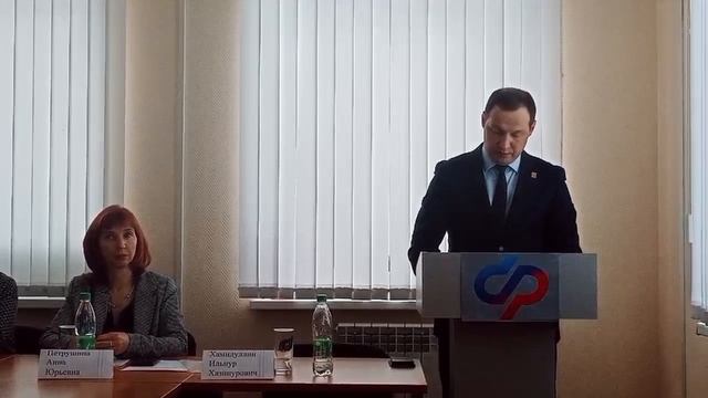 Теләче муниципаль районы башкарма комитеты җитәкчесе Илнур Хәмидуллин чыгышы