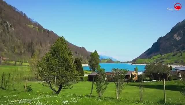 Небесная Швейцария🇨🇭Самая красивая швейцарская деревня Лунгерн летом!