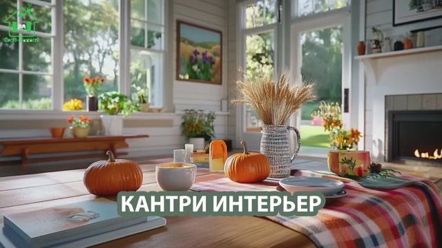 Кантри в интерьере загородного дома (1)