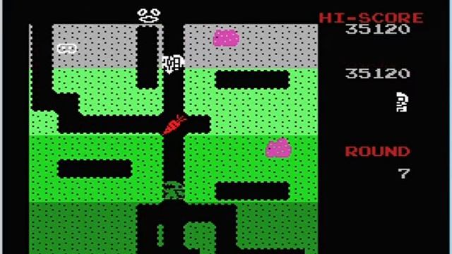 Dig Dug (MSX Emulated) смотреть онлайн