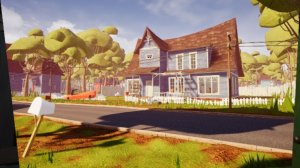 я прошёл первый акт hello neighbor