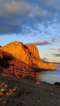 Прогулка на мыс Капчик. Наблюдаем закат в море. Новый Свет.