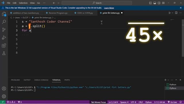 🔥🌹Print first letter from sentence 💥🌹1 January 2024 смотреть онлайн