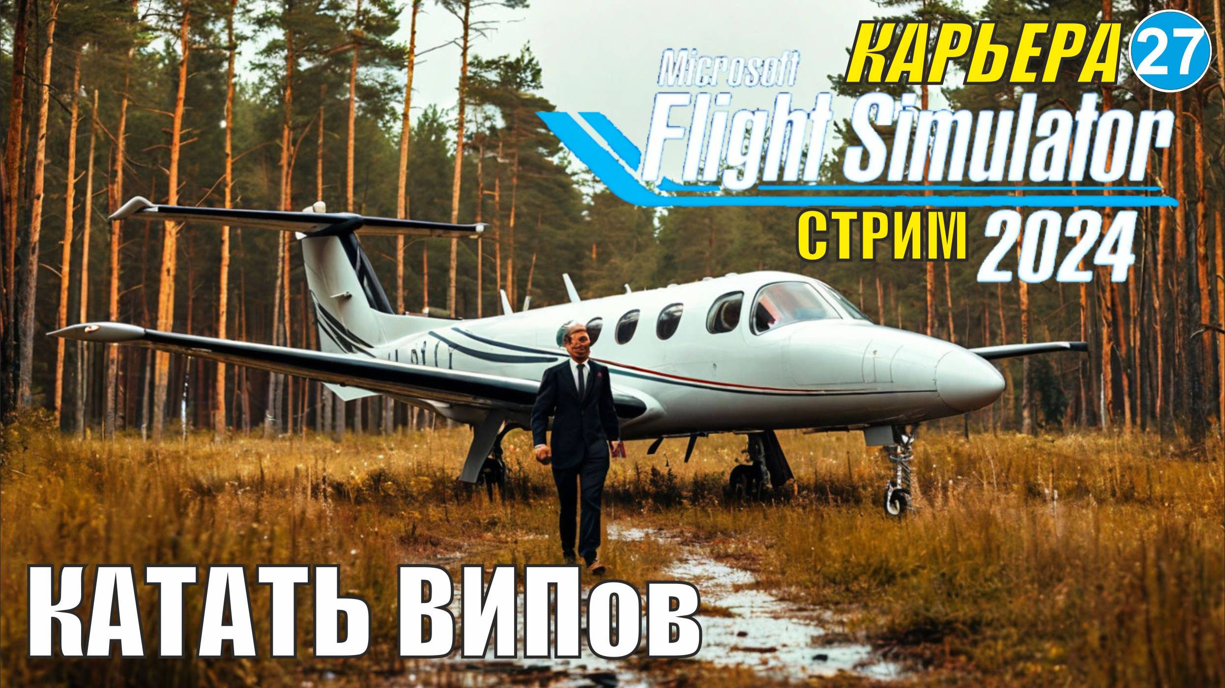 Microsoft Flight Simulator 2024 - Катать ВИПов