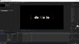 Как сделать мигающую ретро Анимацию Текста After Effects tutorial - неоновый текст для вывески