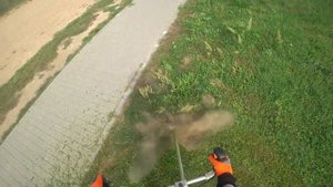 Покос травы // Прибыльное сезонное дело // Stihl FS400