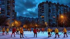 ❄️ УЛИЧНЫЙ ХОККЕЙ | 5 МИНУТ АЗАРТА СКВОЗЬ ОБЪЕКТИВ 🏒 🇷🇺 Россия (Самара) 4k