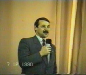 Обнинск Зимний слет 1990 часть 1