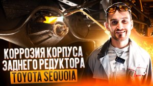 Коррозия корпуса заднего редуктора Toyota Sequoia