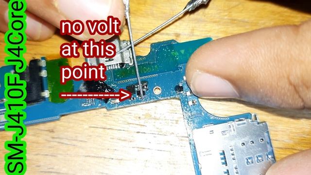 samsung j4 core sm j410f not charging issue easy fix with only jumper / bypass ic easy fix