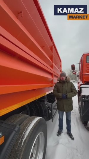 Кот Марат из KAMAZ.MARKET с шутками и прибаутками  продаёт зерновоз КАМАЗ