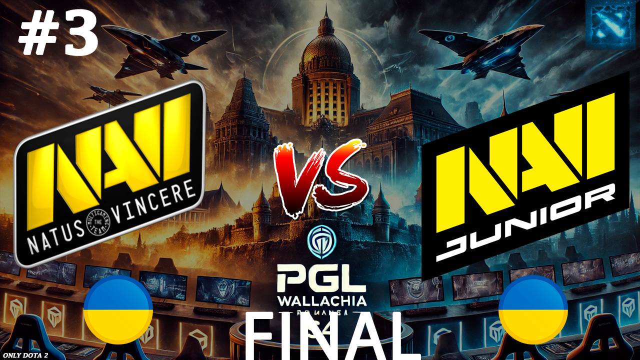 ALL-IN ОТ НАВИ!  NaVi vs Navi Junior 3 BO5 PGL Wallachia S4