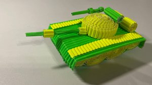 Танк из гофрокартона