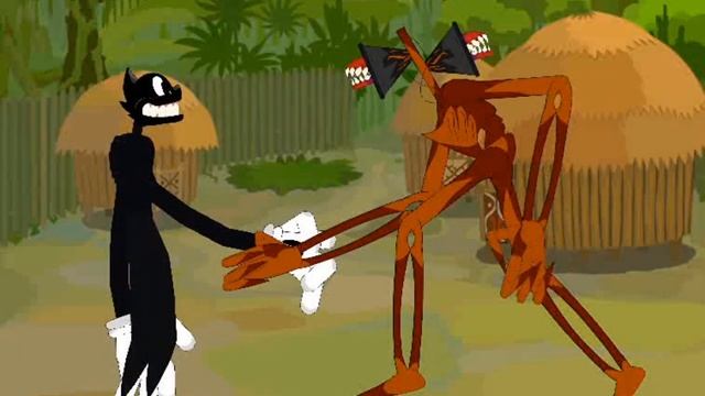 картун кет 🆚 серено головый ремейка смотреть онлайн