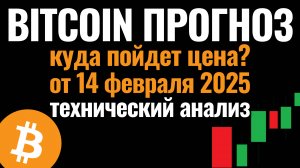 БИТКОИН ПРОГНОЗ 2025 - КУДА ПОЙДЕТ ЦЕНА? Bitcoin обзор и технический анализ. Трейдинг криптовалют