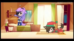 Челендж 24 часа в одной комнате с парнем"Gacha life