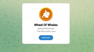 Отзывы о токене Wheel of Whales - коды, отзывы о боте в телеграм