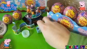 Свинка Пеппа Чупа Чупс шоколадные шары новинка 2015/Peppa Pig Chupa Chups surprise Kinder Surprise