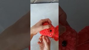 Оформление и утяжка мордочки зайке Мими