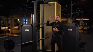 Обзор тренажера E-7009 Турник, брусья с противовесом (DHZ Fitness)
