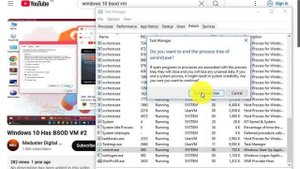 windows 10 bsod vm